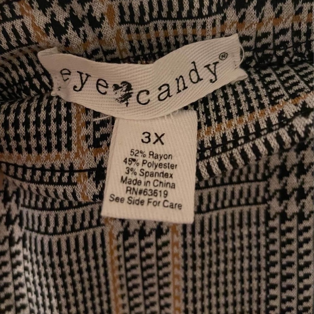 Plus Size Women’s plaid short skirt size 3X New - Picture 7 of 10